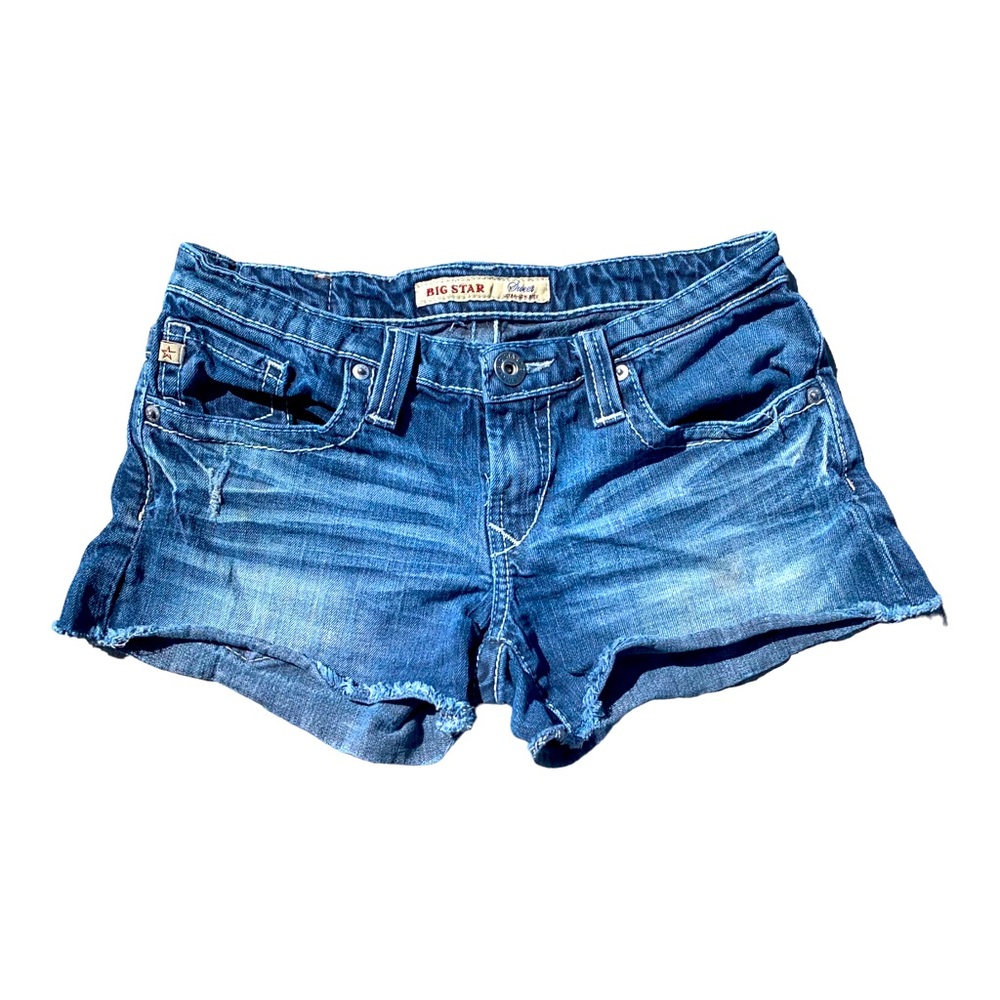 Big Star Denim Short Shorts - Women’s Size 29” - dark wash